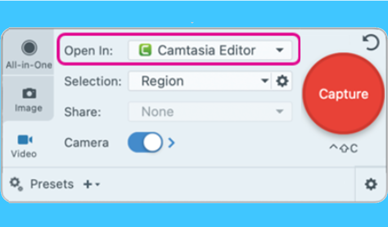 Camtasia で柔軟に編集できるマルチトラック ビデオを録画する (Mac)